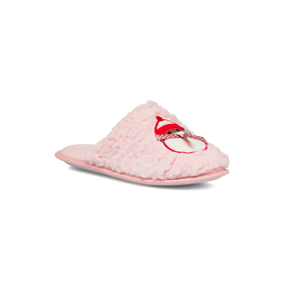 Pantofole da donna rosa con decorazione Lora Ferres - Image 3