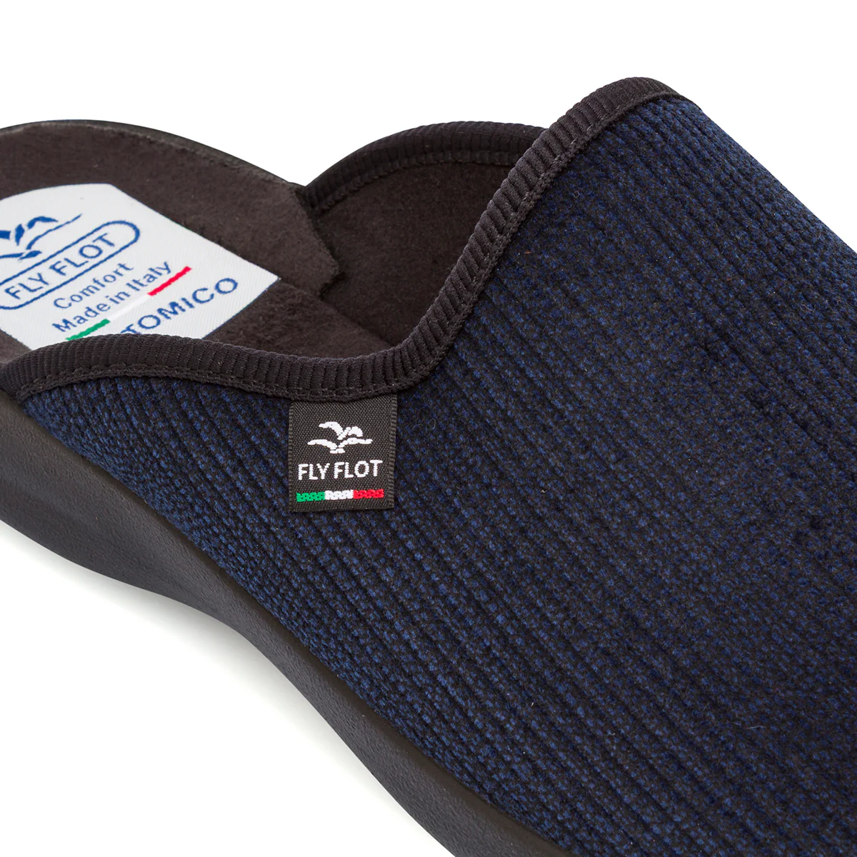 Pantofole da Uomo Blu con Suola Antiscivolo Fly Flot - Image 4