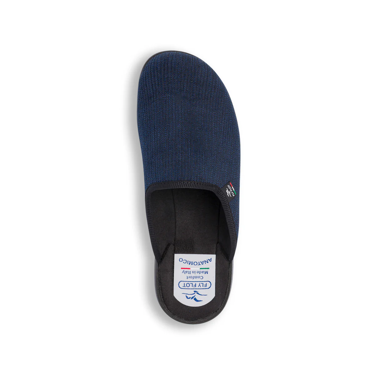 Pantofole da Uomo Blu con Suola Antiscivolo Fly Flot - Image 5