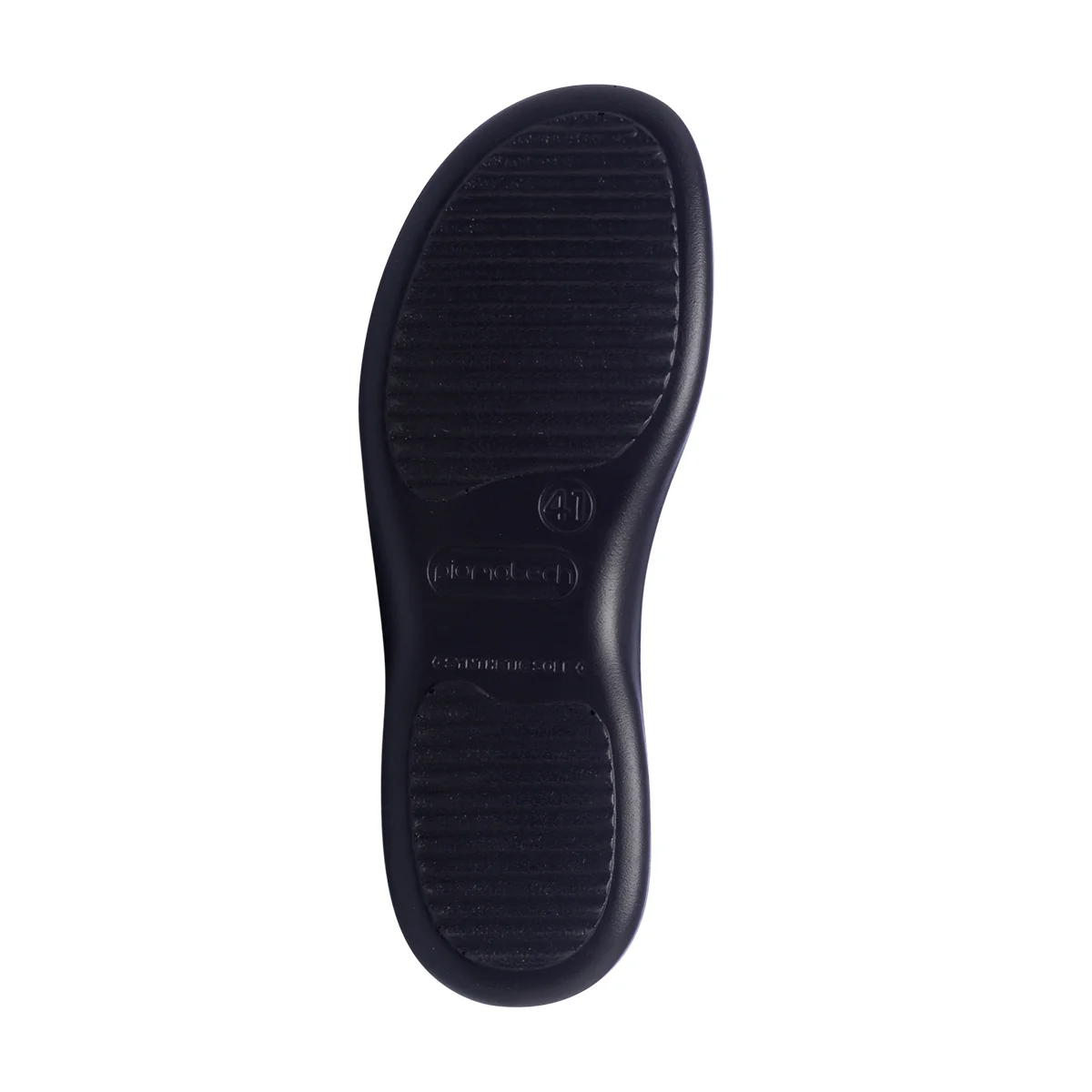 Ciabatte sanitarie da uomo blu in tessuto con sottopiede anti-shock Fly Flot - Image 4