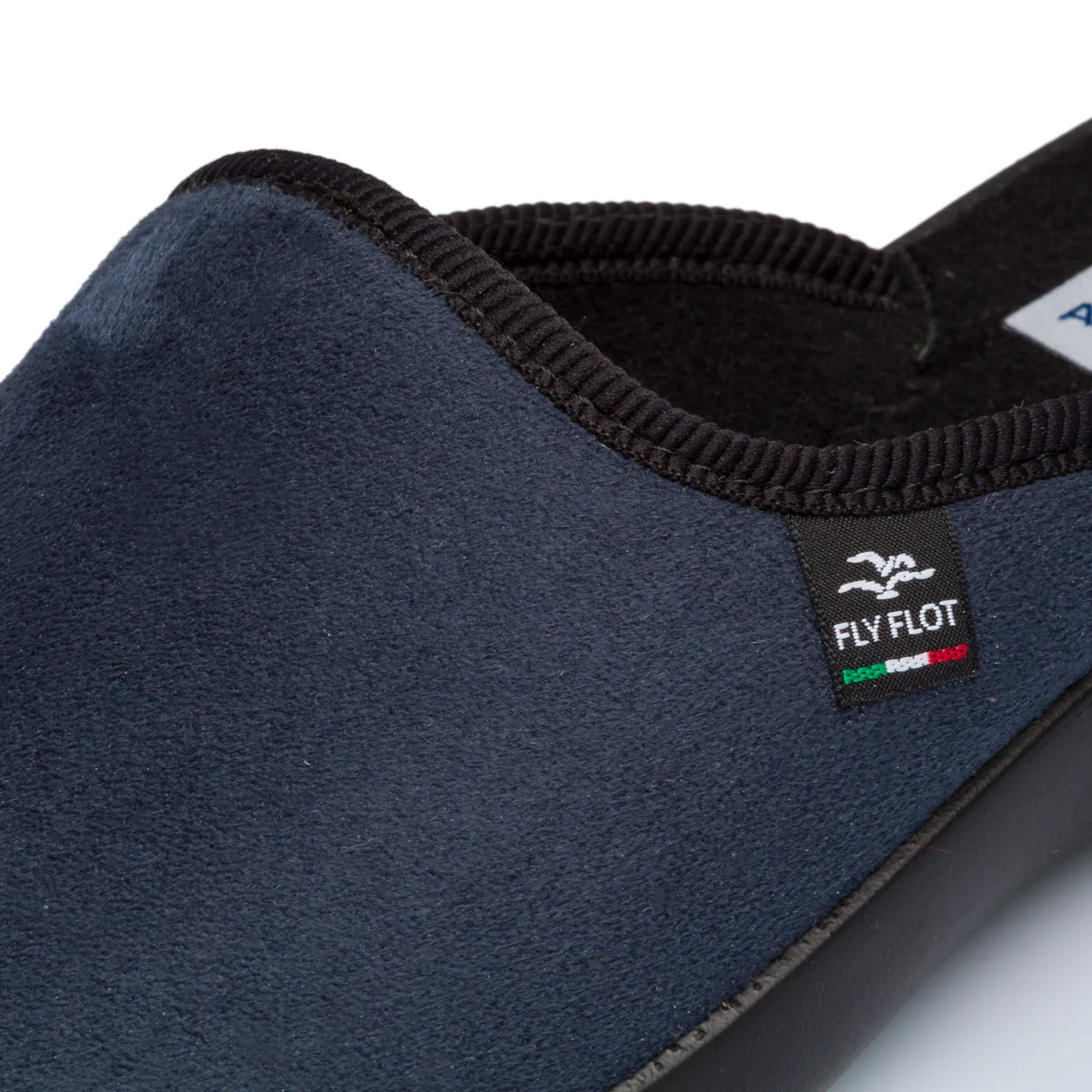 Pantofole da uomo blu in tessuto Fly Flot - Image 6