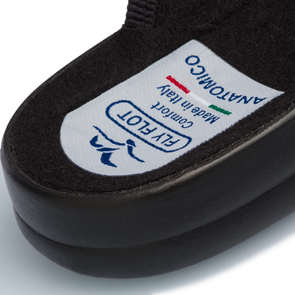 Pantofole da uomo blu in tessuto Fly Flot - Image 7