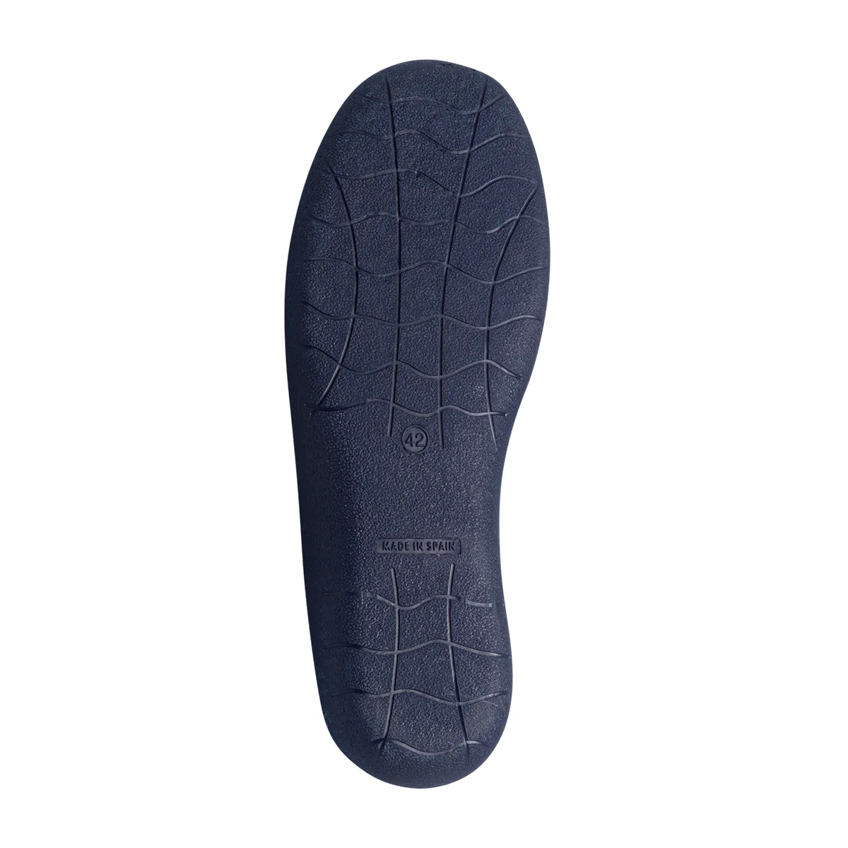 Pantofole da uomo blu in tessuto Natural Confort - Image 4