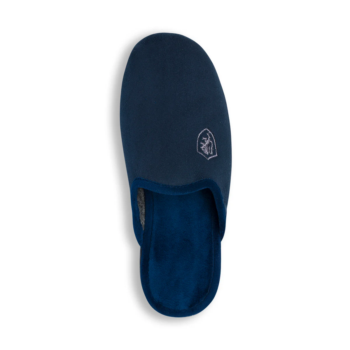 Pantofole da uomo blu in tessuto Natural Confort - Image 8