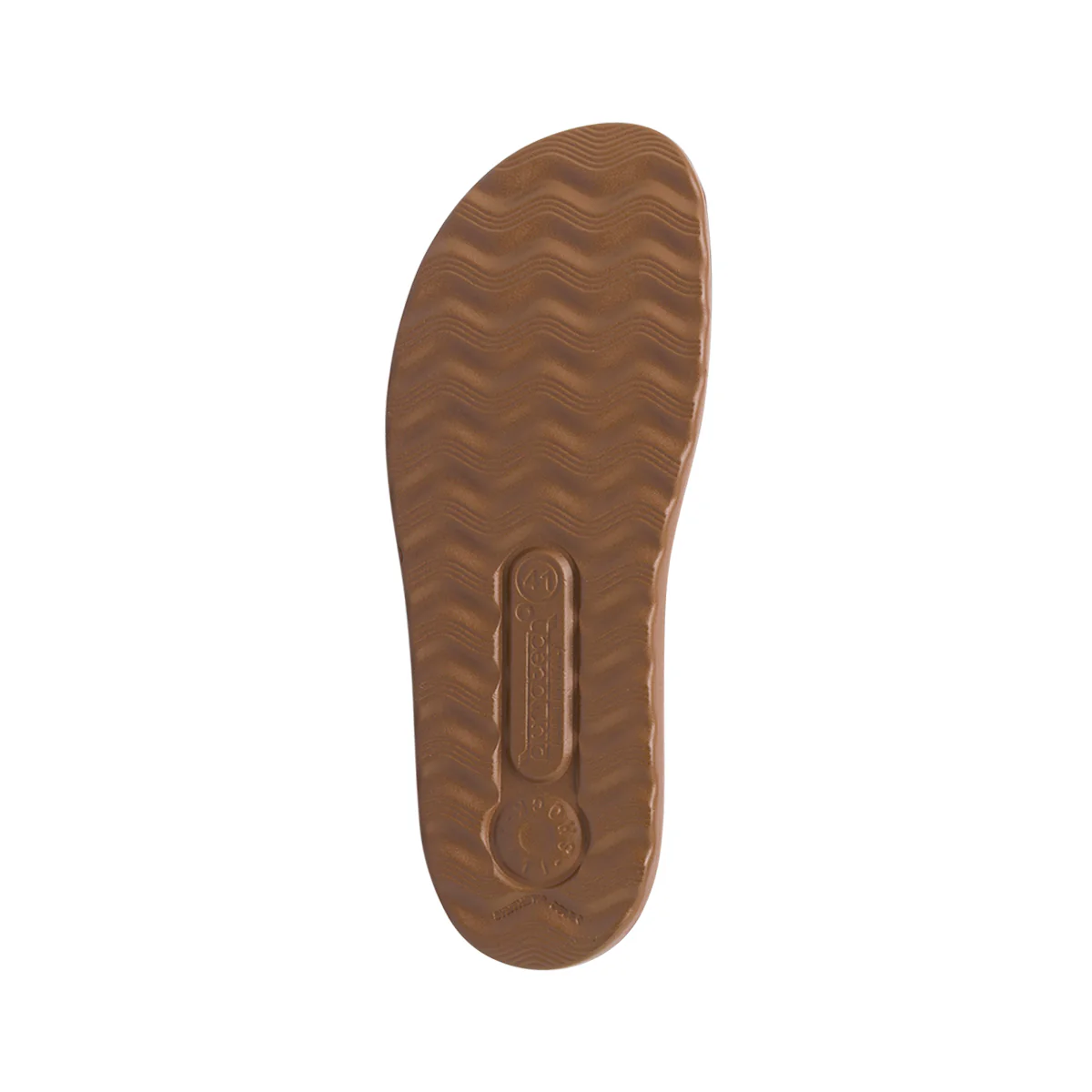 Pantofole da uomo Fly Flot blu con soletta anatomica anti-shock - Image 4