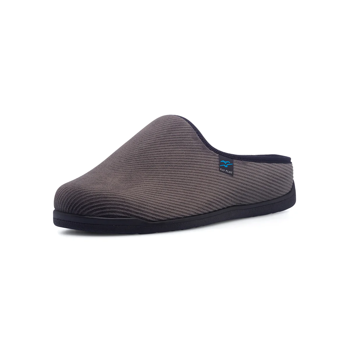 Pantofole da uomo grigie con sottopiede anatomico Fly Flot - Image 2