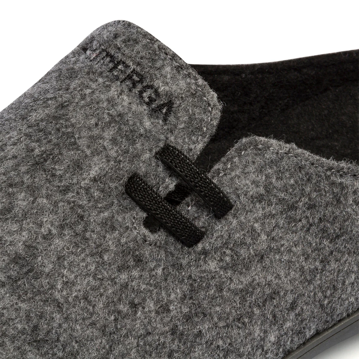 Pantofole da uomo grigie in tessuto con logo Superga - Image 6