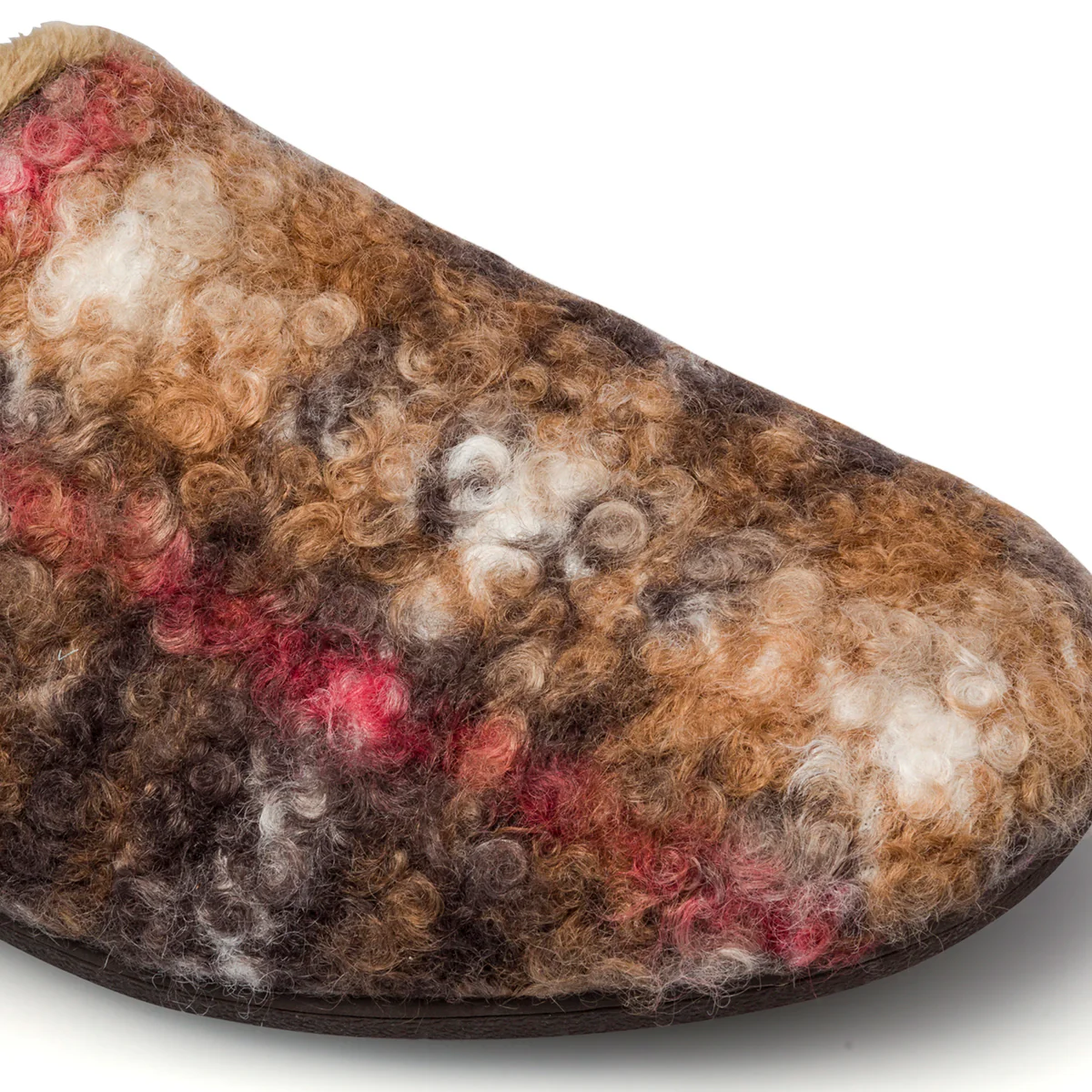 Pantofole da uomo in tessuto multicolore Natural Confort - Image 5