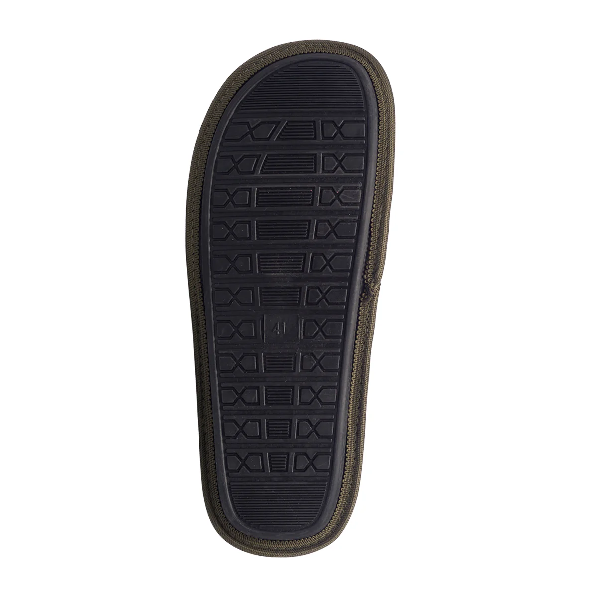 Pantofole da uomo verde militare con logo Ducati - Image 4