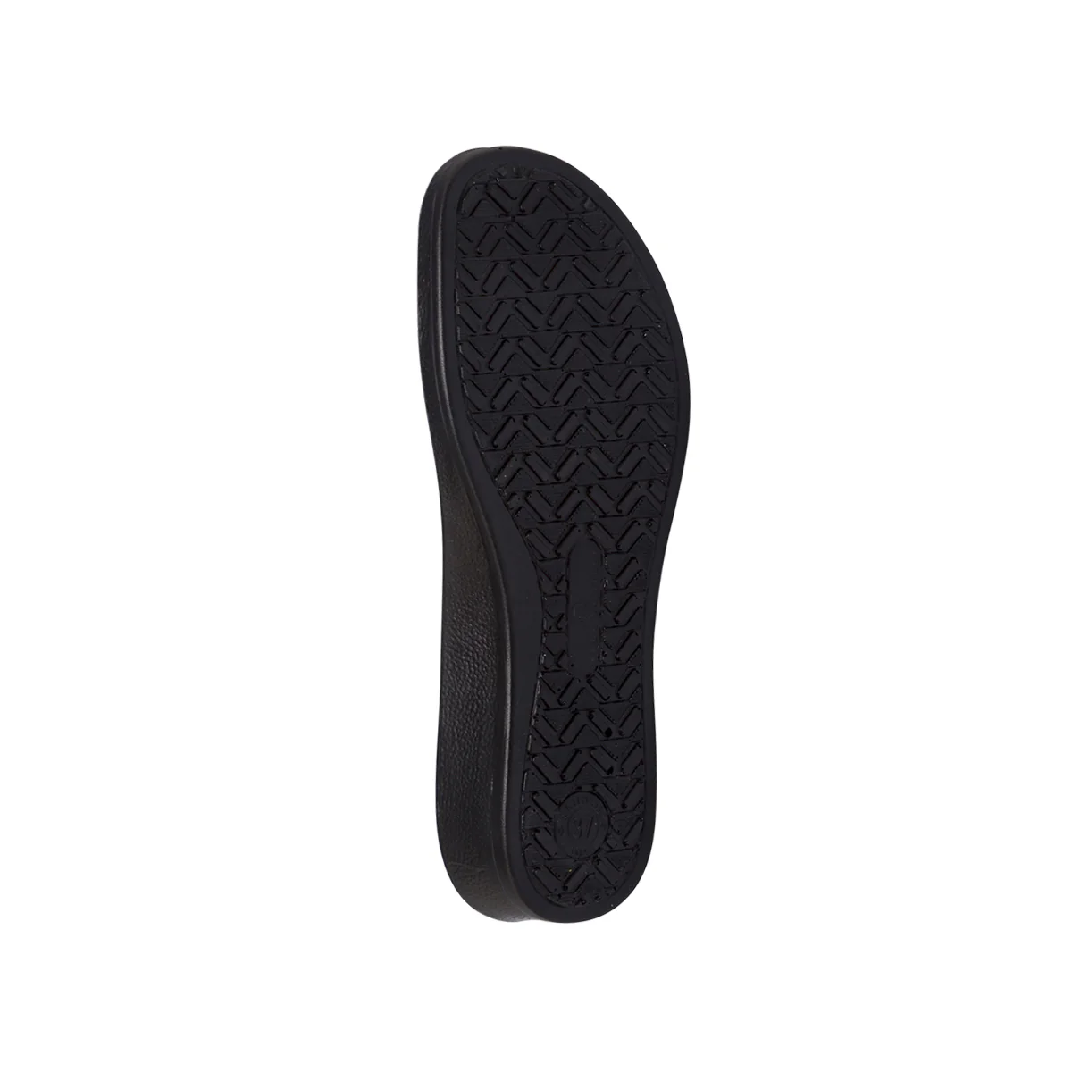 Pantofole donna Fly Flot blu in microfibra elastica con motivo lucido - Image 5