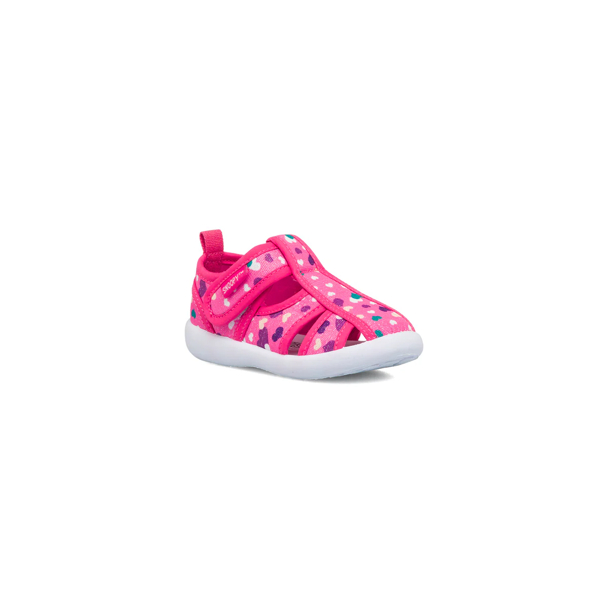 Pantofole fucsia da bambina con logo Snoopy - Image 2
