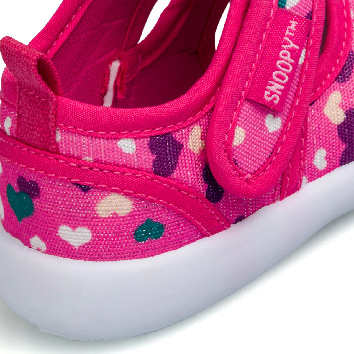 Pantofole fucsia da bambina con logo Snoopy - Image 6
