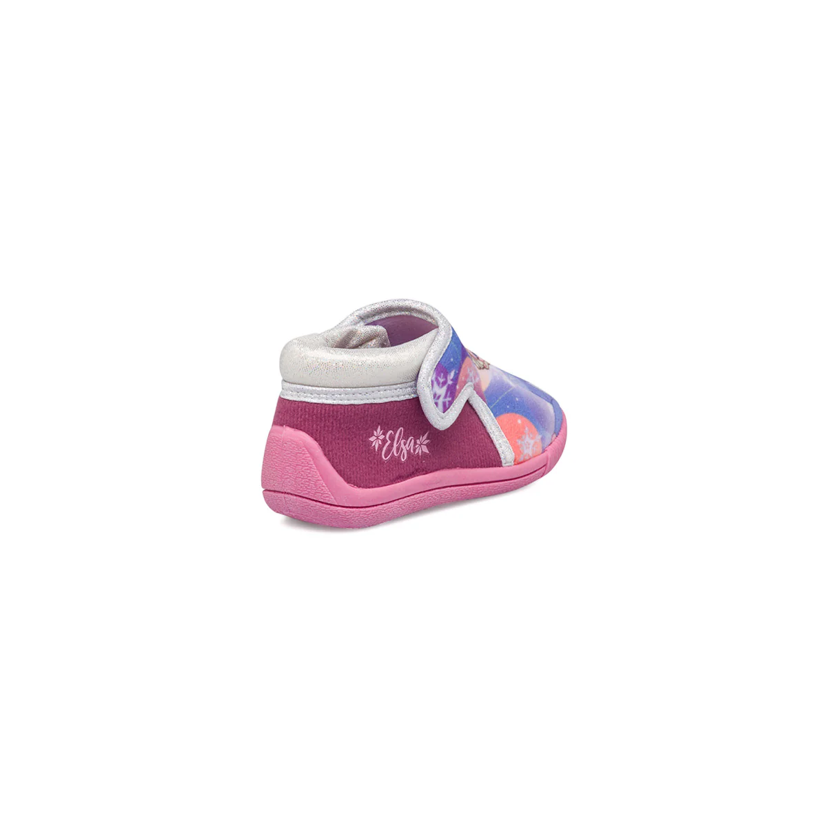 Pantofole fucsia da bambina con stampa Elsa di Frozen - Image 3