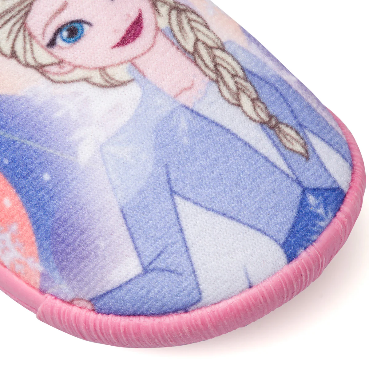 Pantofole fucsia da bambina con stampa Elsa di Frozen - Image 5