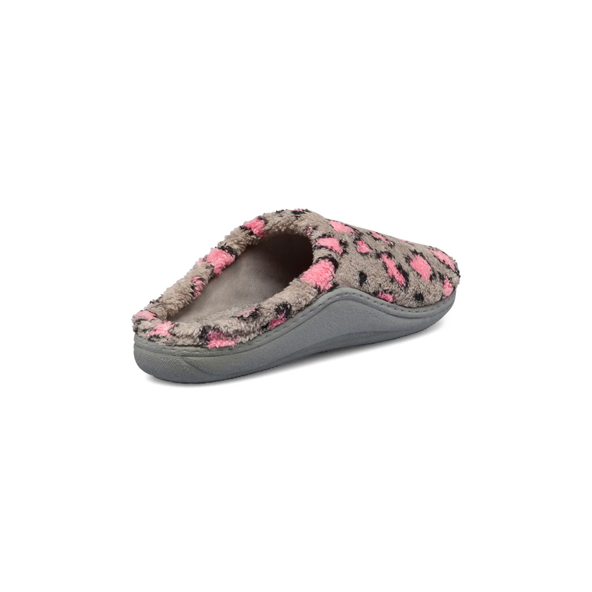 Pantofole grigie da donna con cuori rosa StilRosa - Image 3
