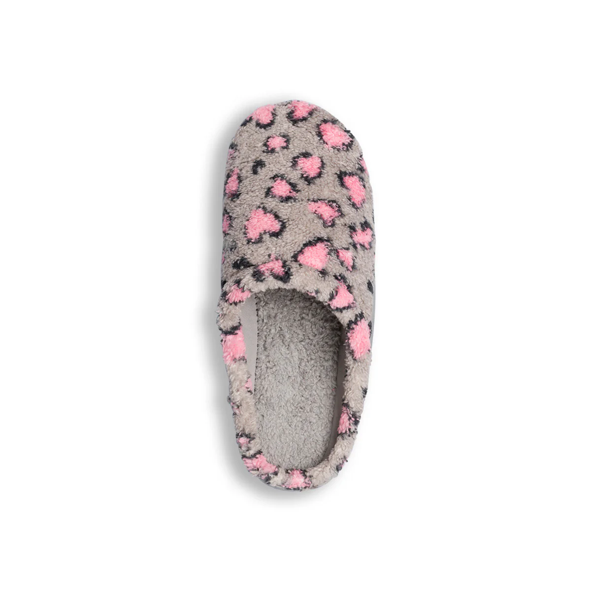 Pantofole grigie da donna con cuori rosa StilRosa - Image 7