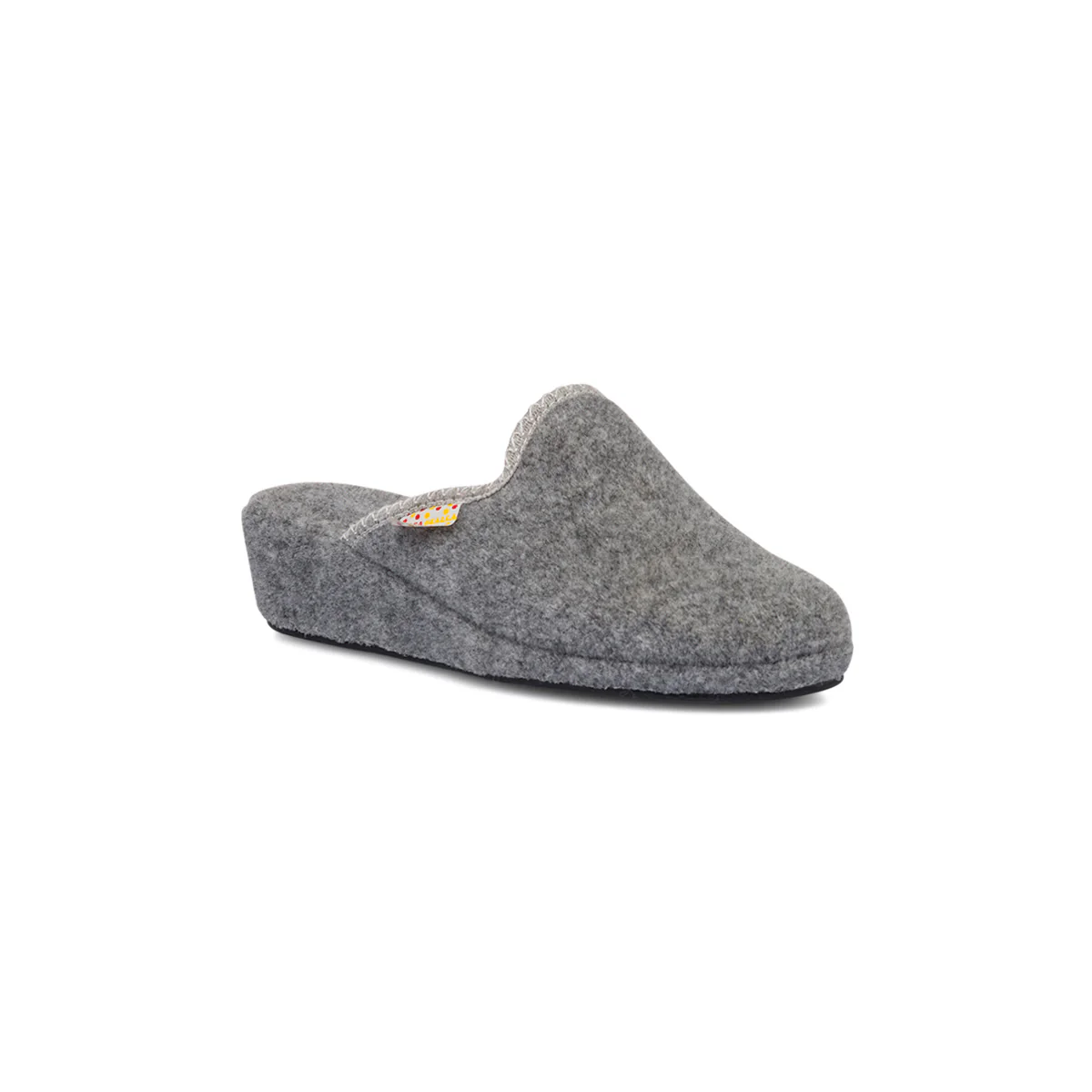Pantofole grigie in feltro da Donna in tessuto Stilrosa - Image 2