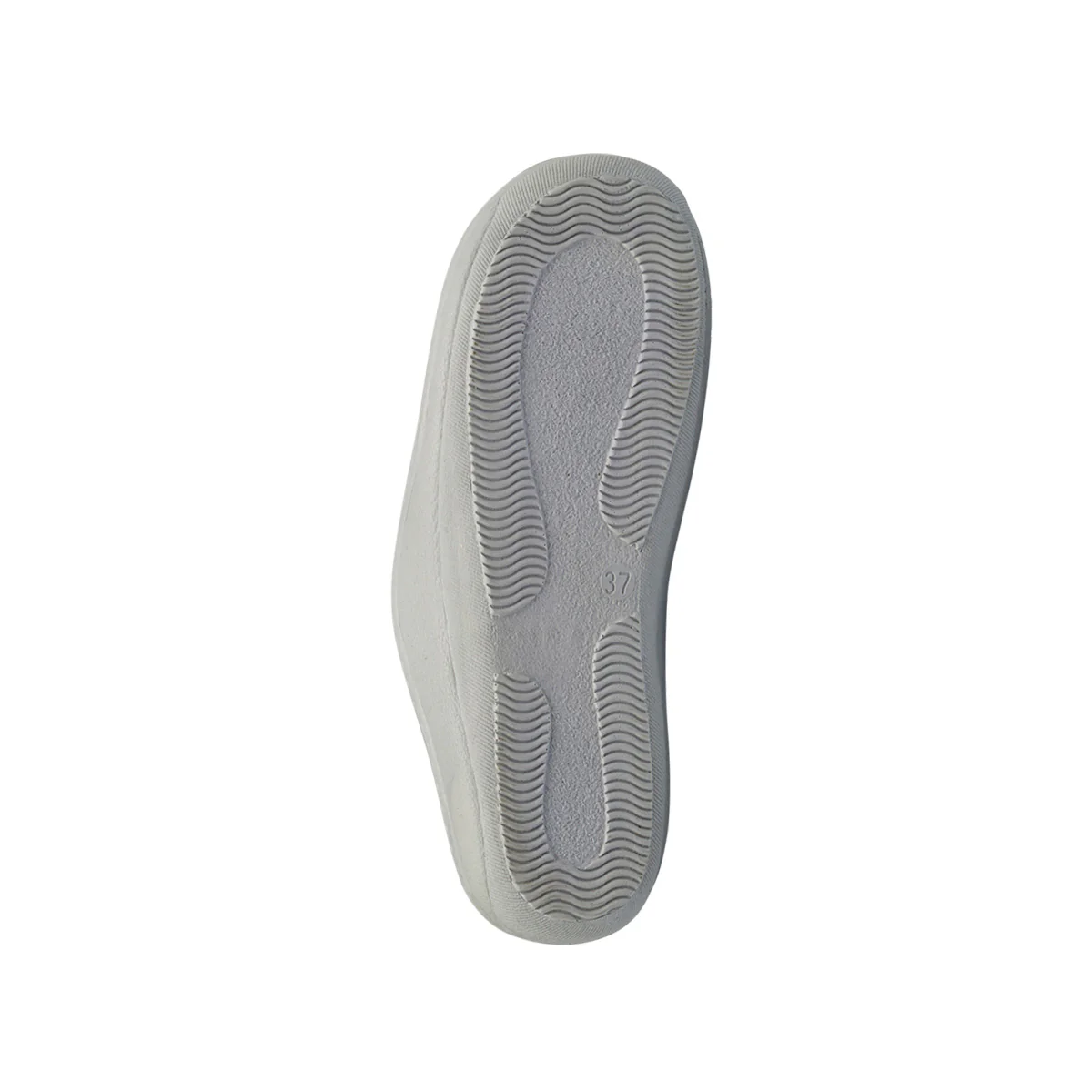 Pantofole grigie in tessuto da donna con decorazione StilRosa - Image 4
