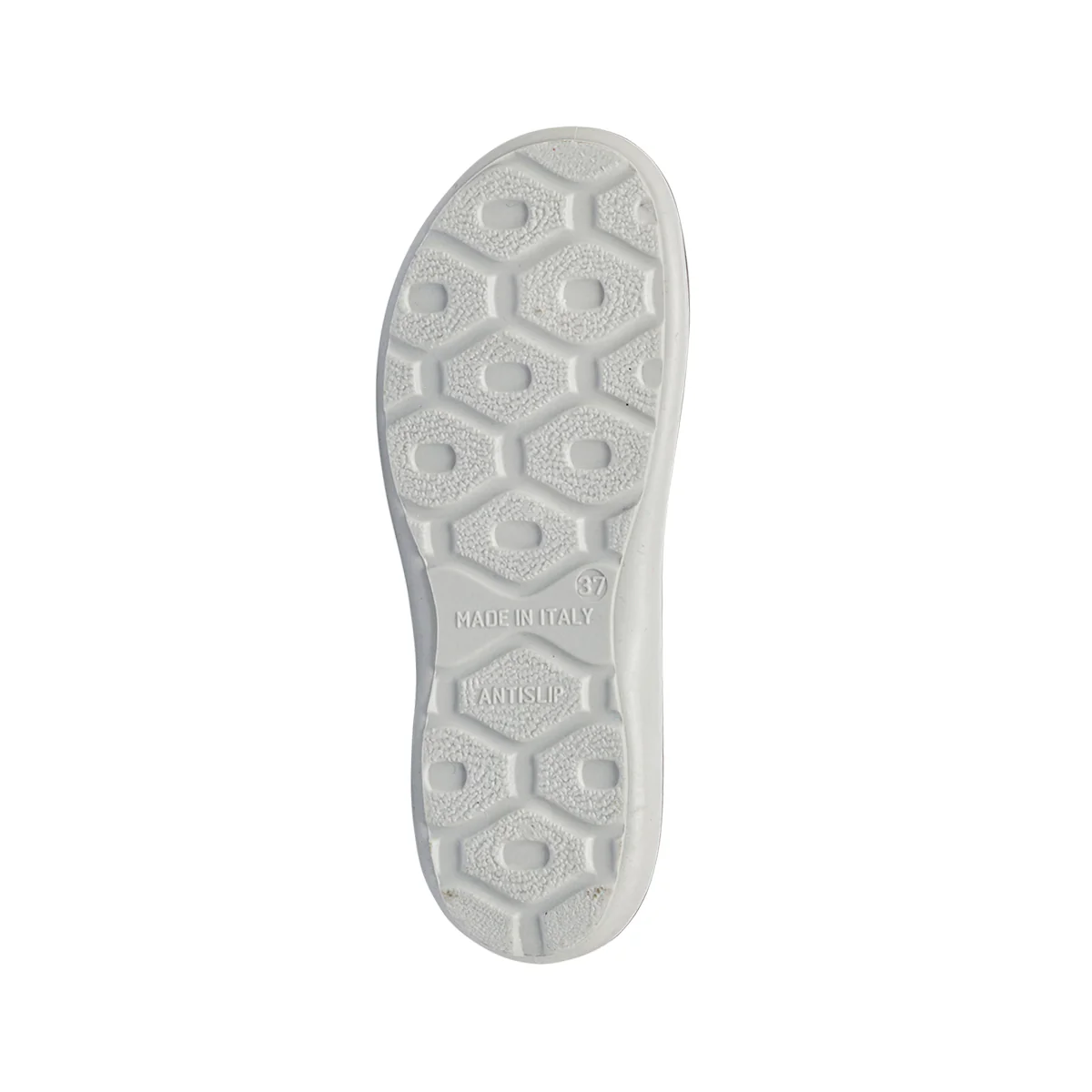 Pantofole in feltro blu da Donna con fiore decorativo Italia Trend - Image 4