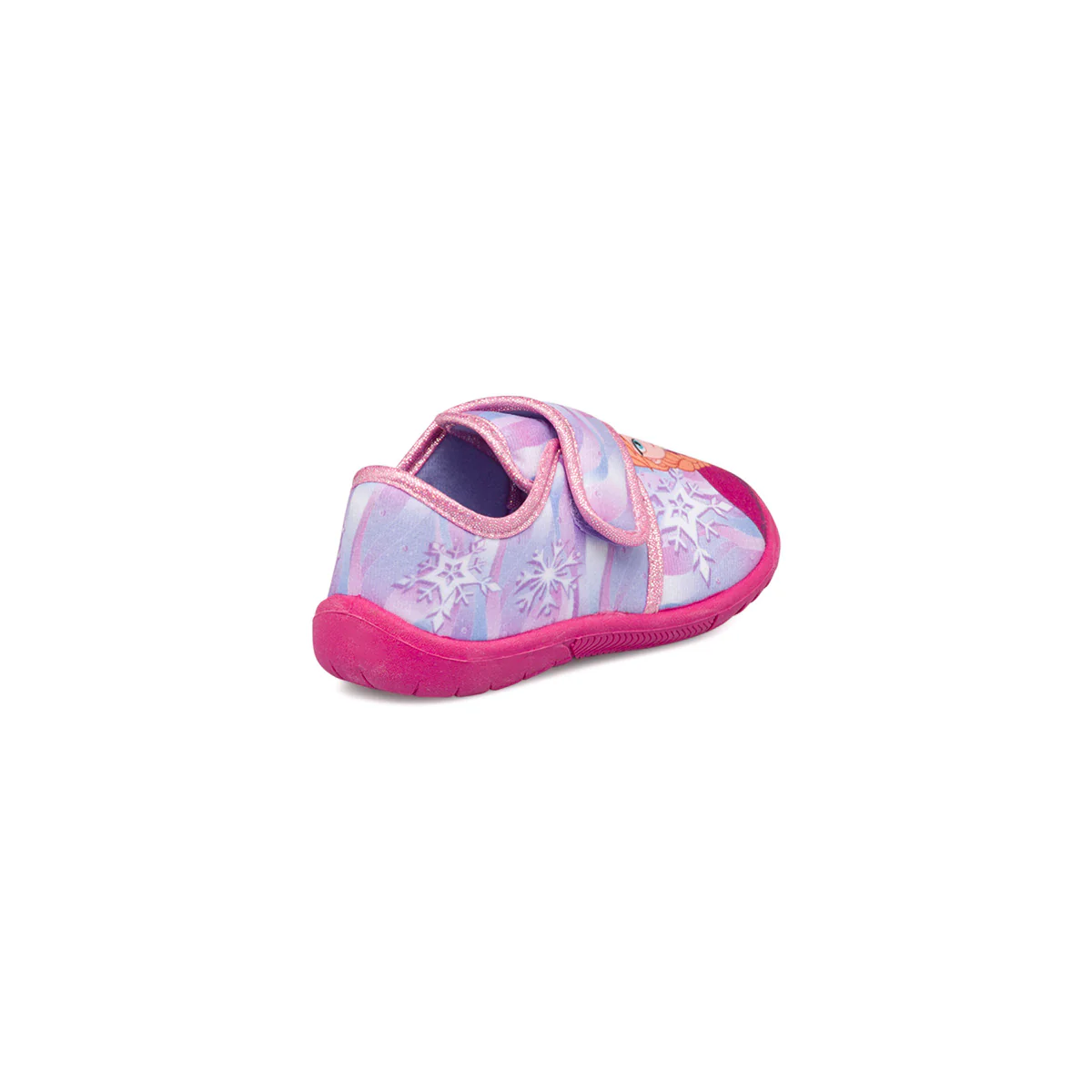 Pantofole lilla da bambina con dettagli glitterati e stampa Frozen - Image 3