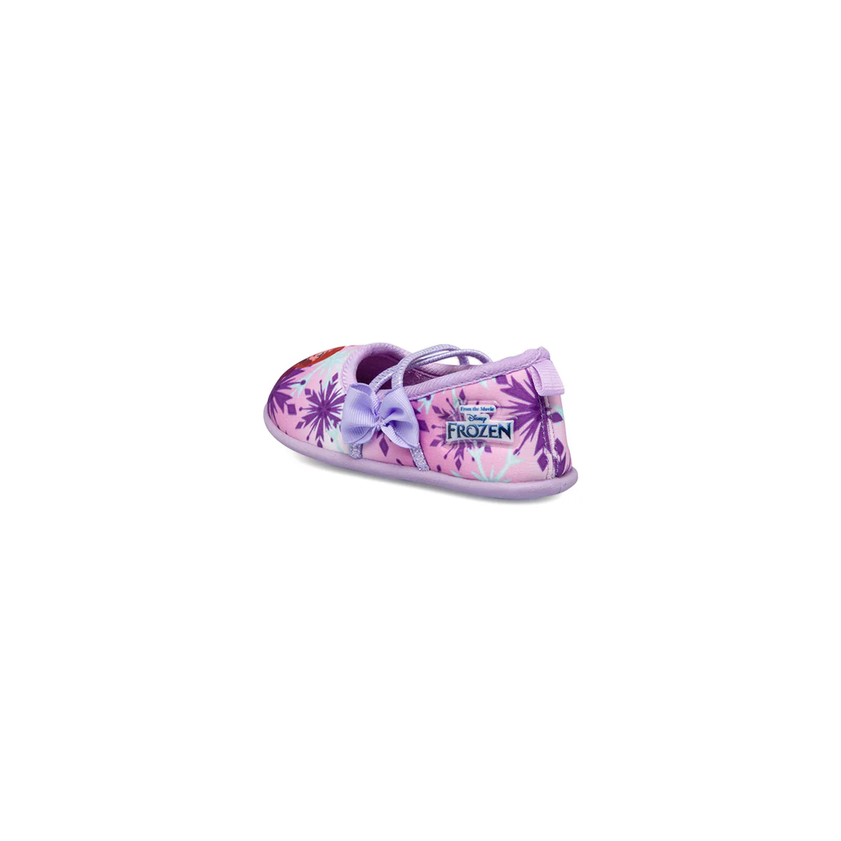 Pantofole lilla da bambina con stampa Elsa e Anna di Frozen - Image 3