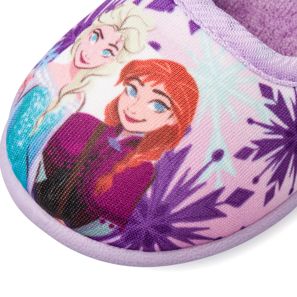 Pantofole lilla da bambina con stampa Elsa e Anna di Frozen - Image 5
