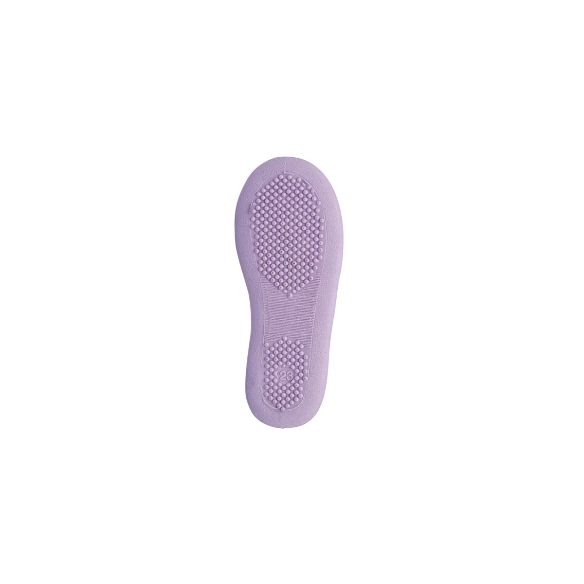 Pantofole lilla e rosa da bambina con stampa Unicorno - Image 4