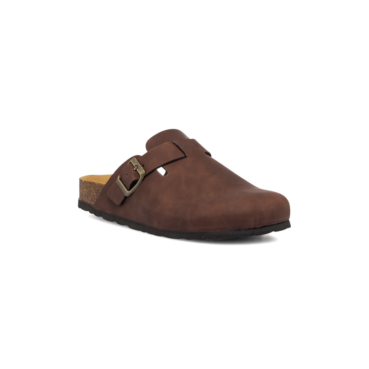 Pantofole marroni da donna con cinturino Tè Verde - Image 2
