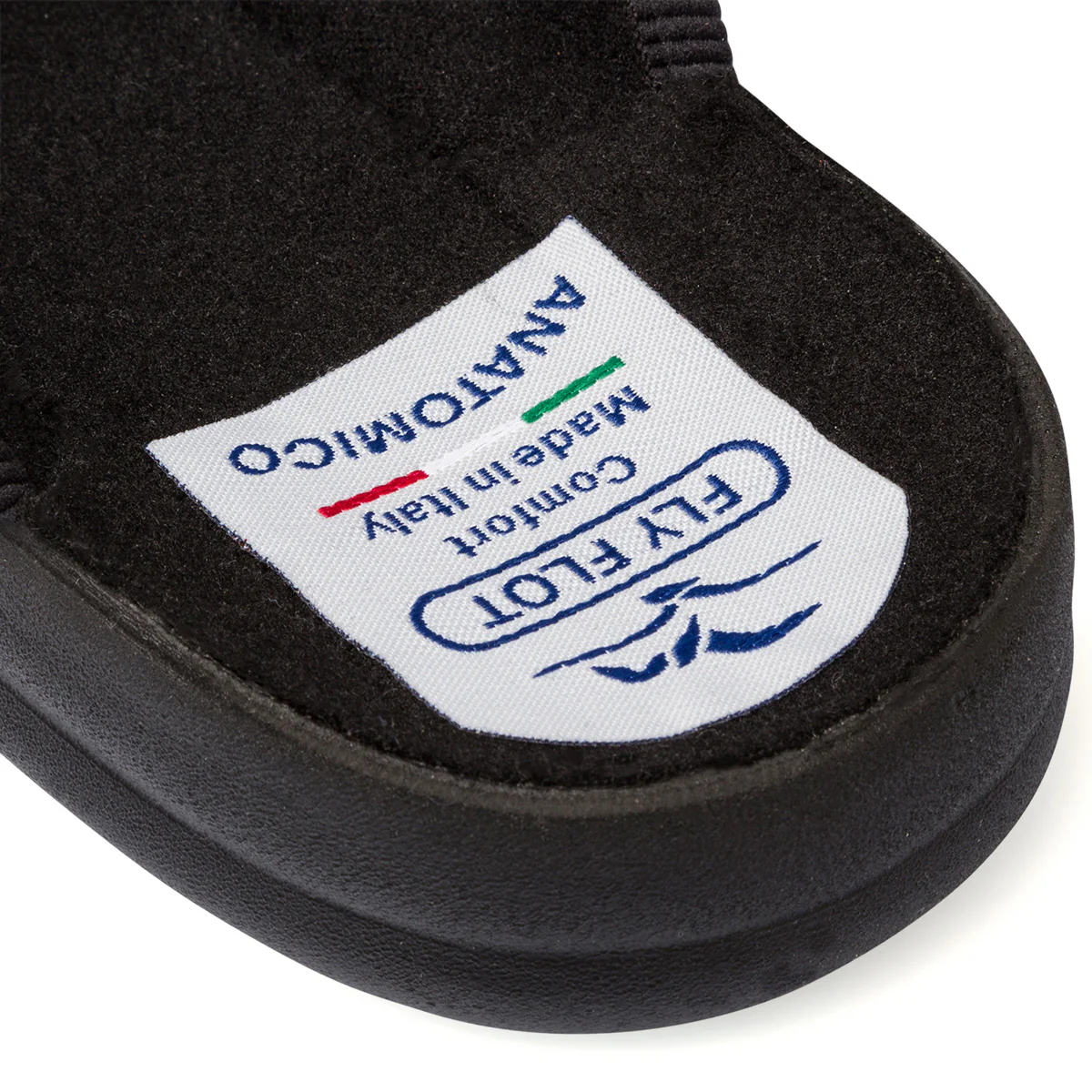 Pantofole marroni da uomo con sottopiede anatomico Fly Flot - Image 6