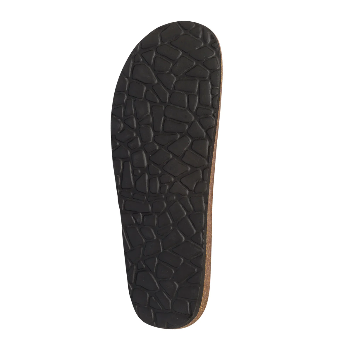 Pantofole marroni da uomo con spilla in metallo Tè Verde - Image 4