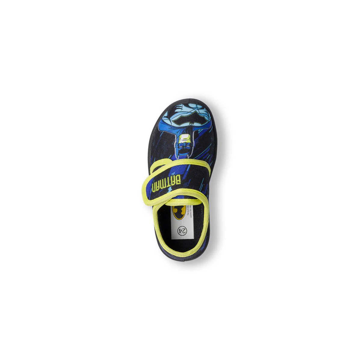 Pantofole nere da bambino con stampa Batman - Image 7