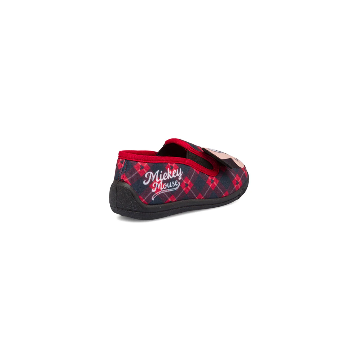 Pantofole nere da bambino con stampa Mickey Mouse con orecchie - Image 3