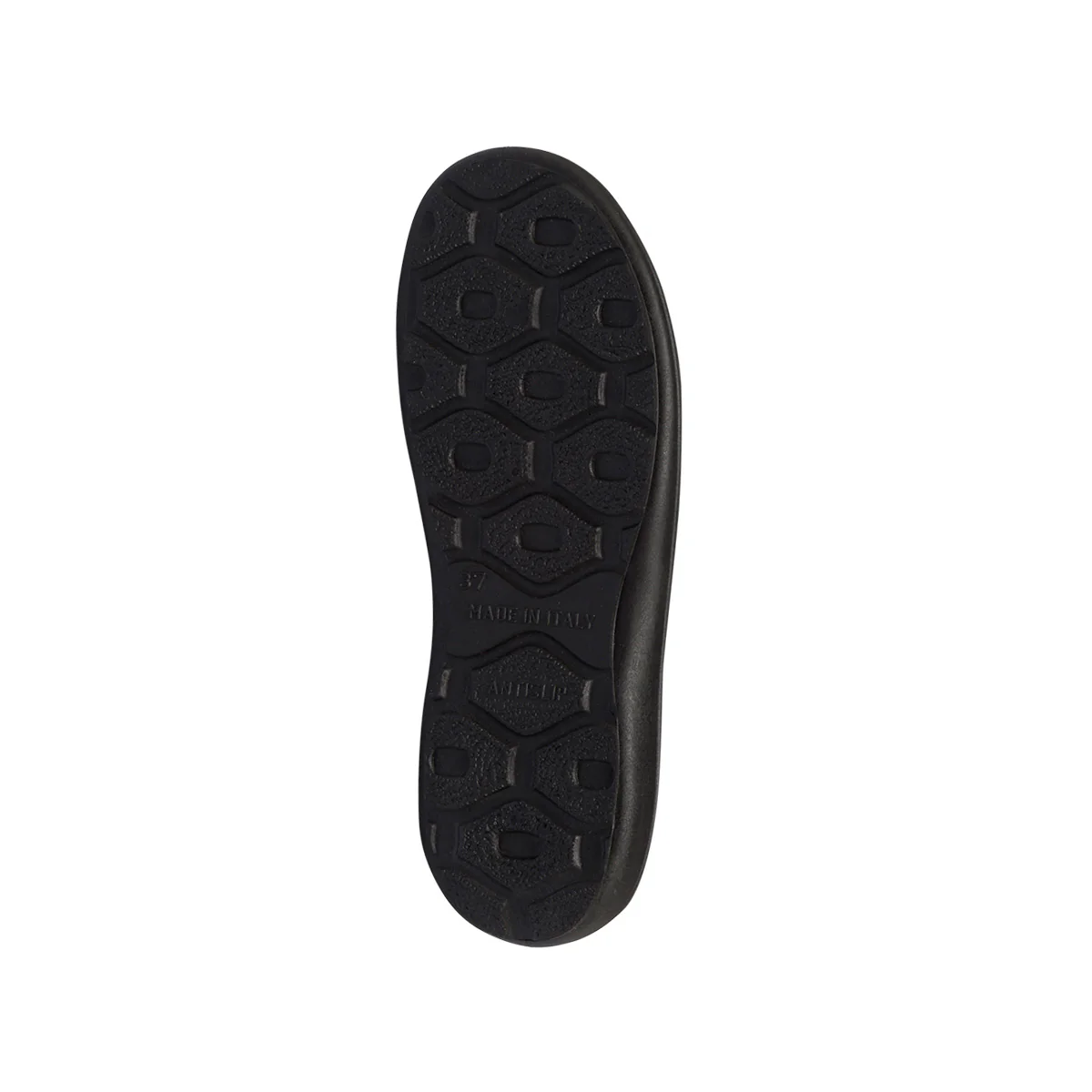 Pantofole nere da donna con maxi-catena Italia Trend - Image 4