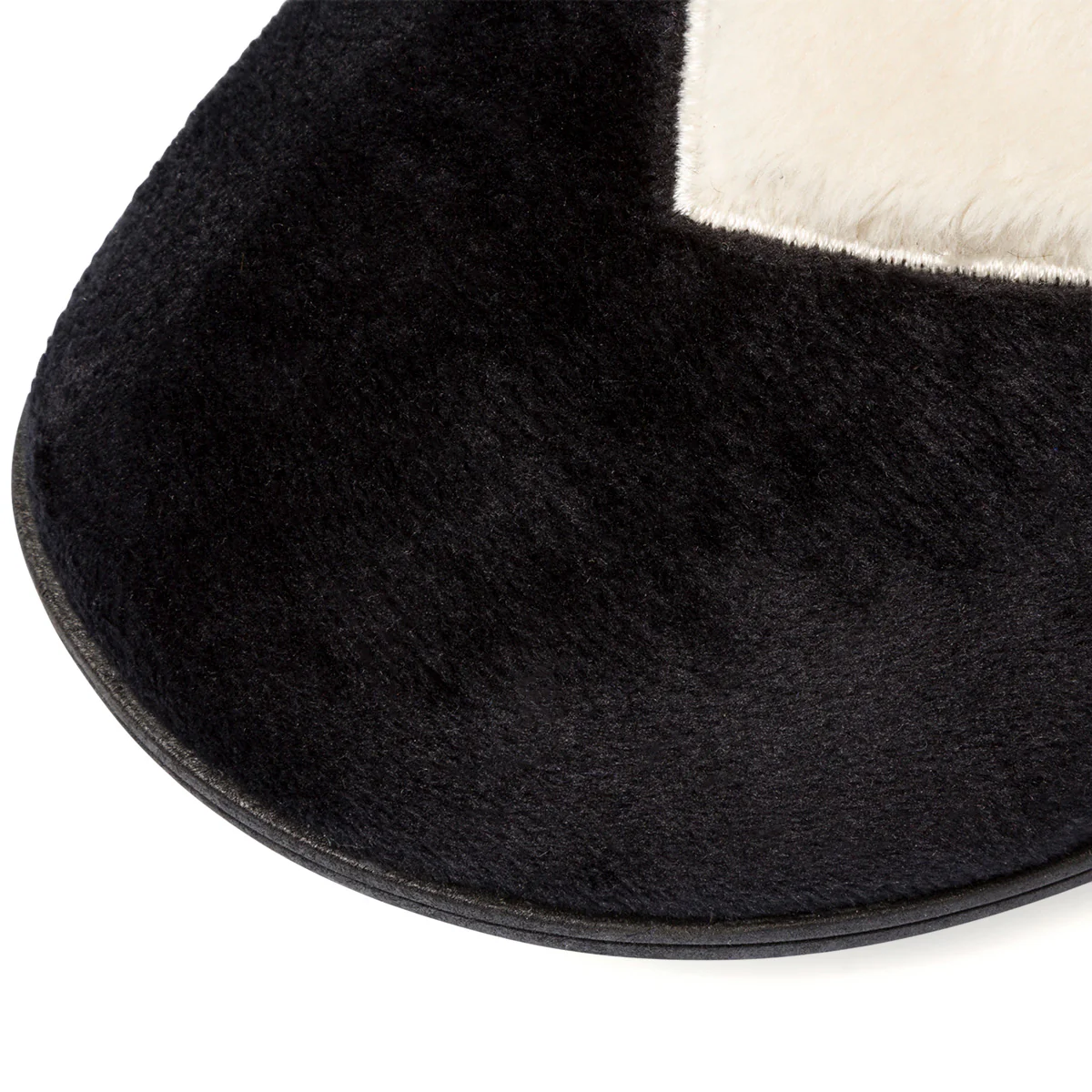 Pantofole nere da donna con maxi cuore Superga - Image 5