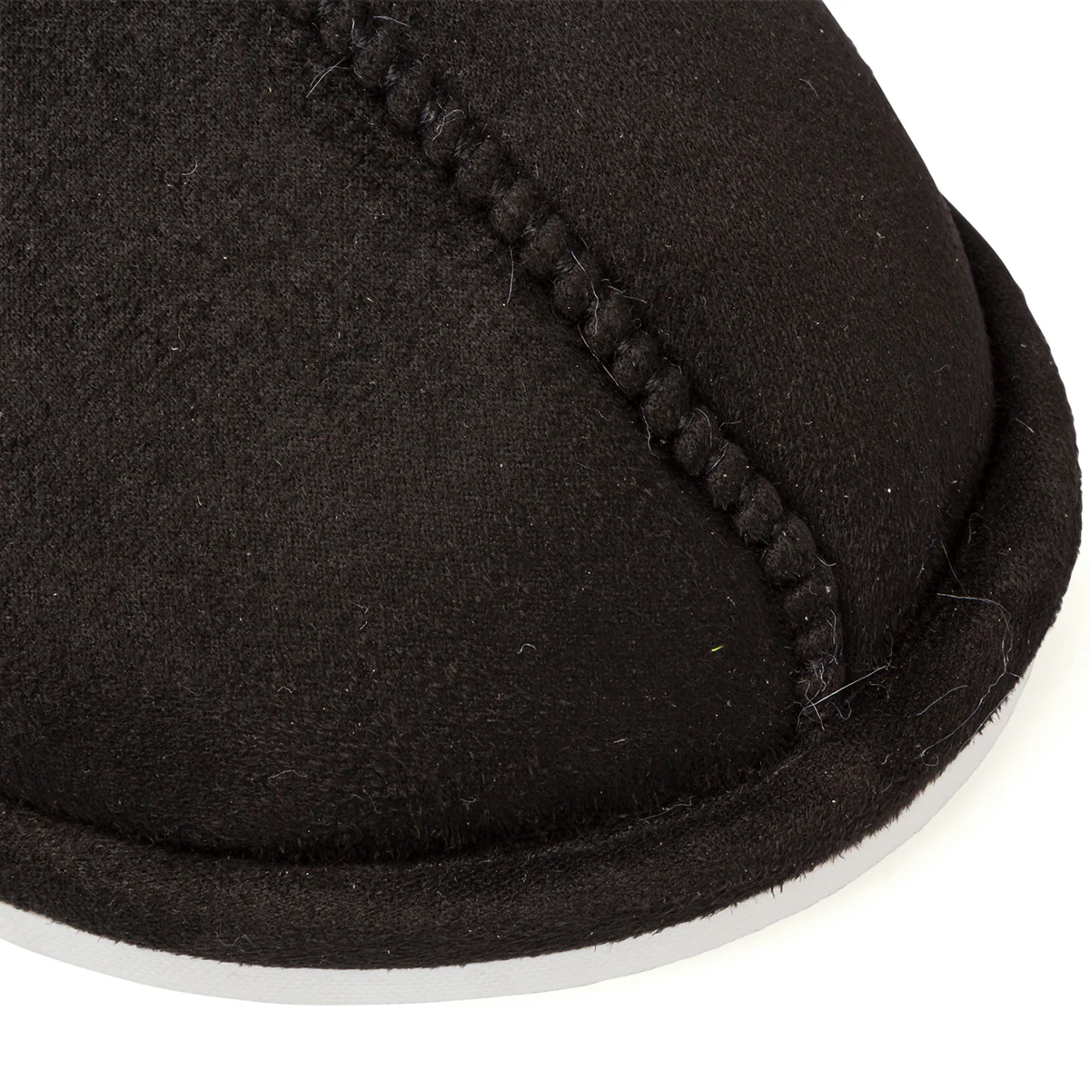 Pantofole nere da donna con pelliccia sintetica Lora Ferres - Image 5