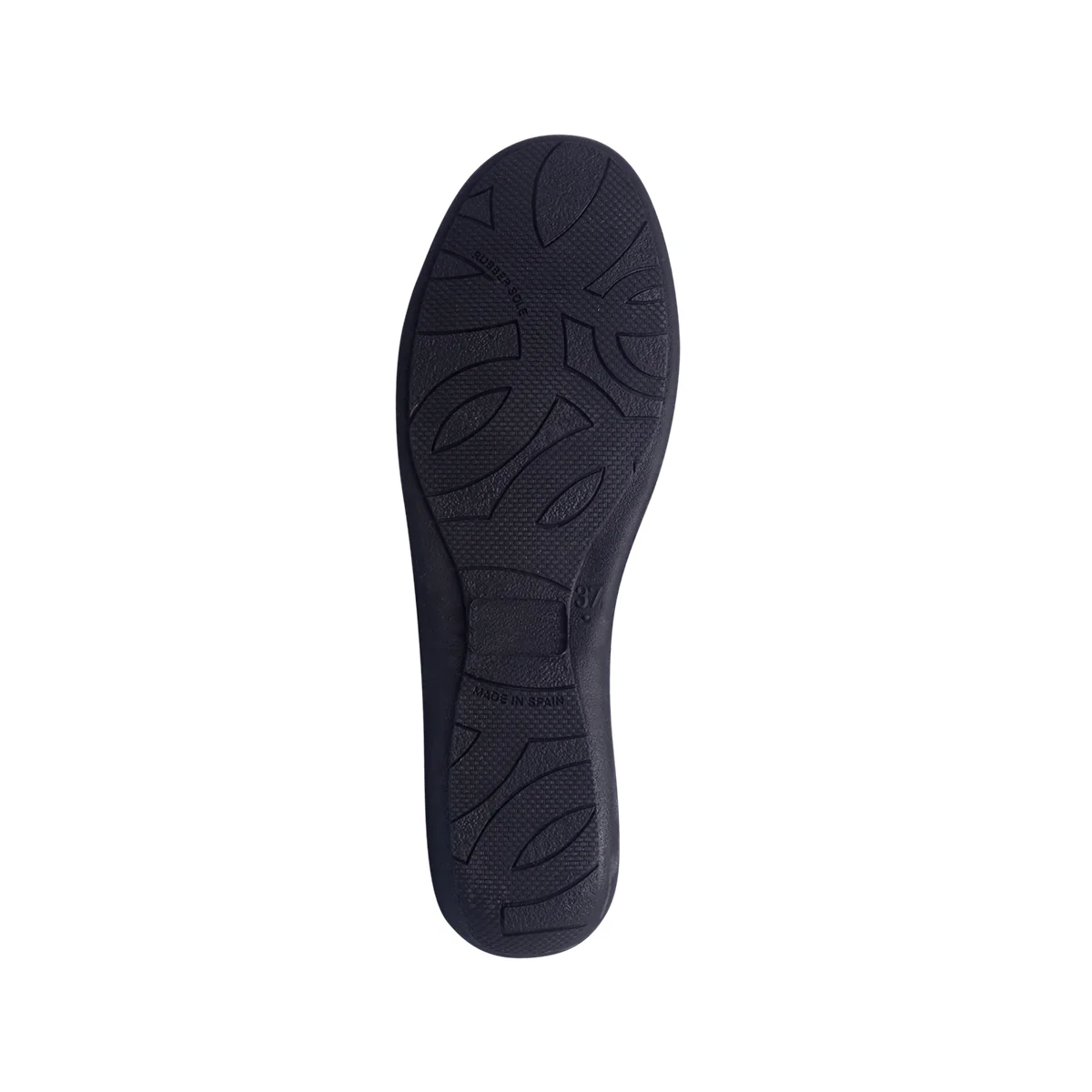 Pantofole nere in tessuto da donna con ponpon Biorelax - Image 4