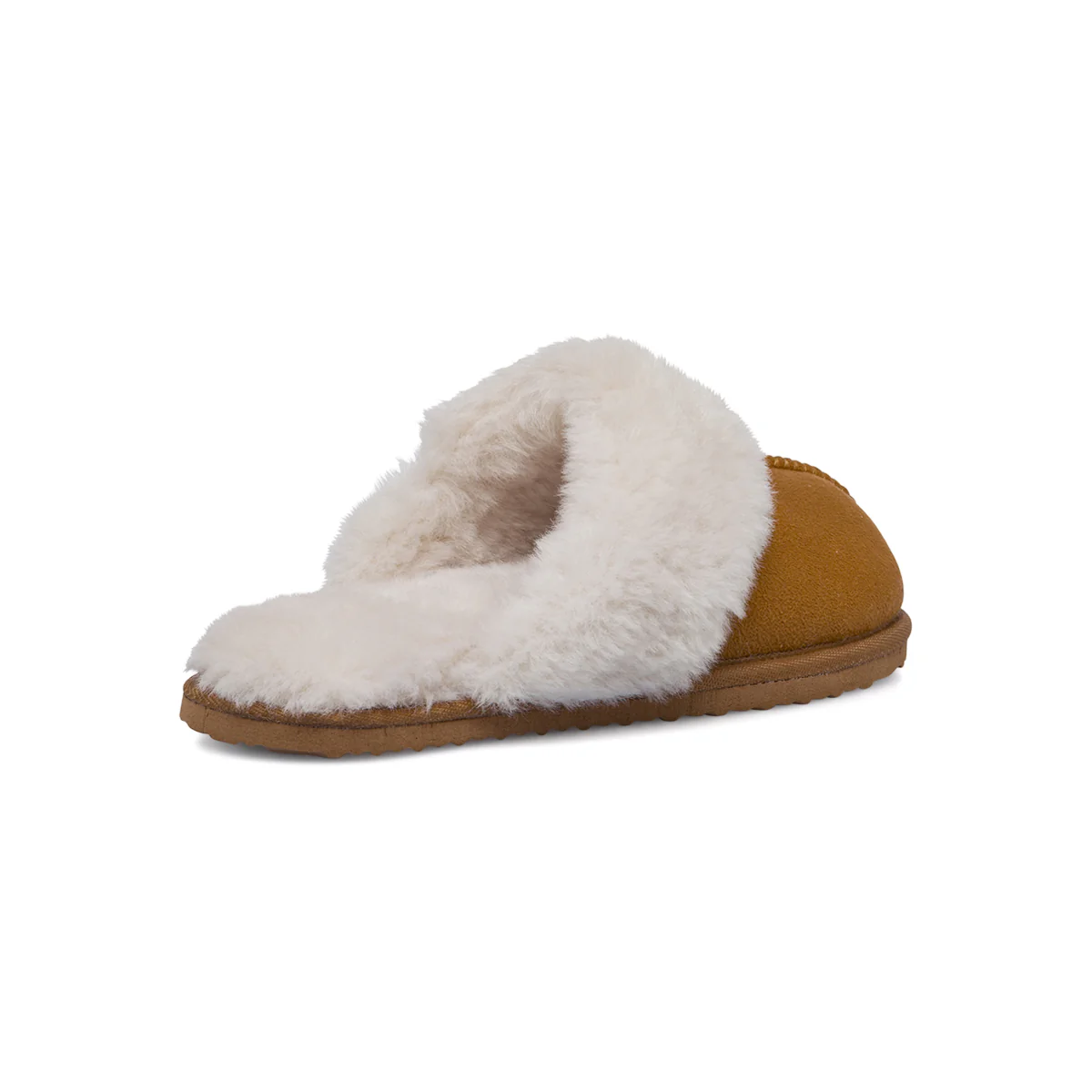 Pantofole ocra da Donna con pelo sintetico Lora Ferres - Image 3