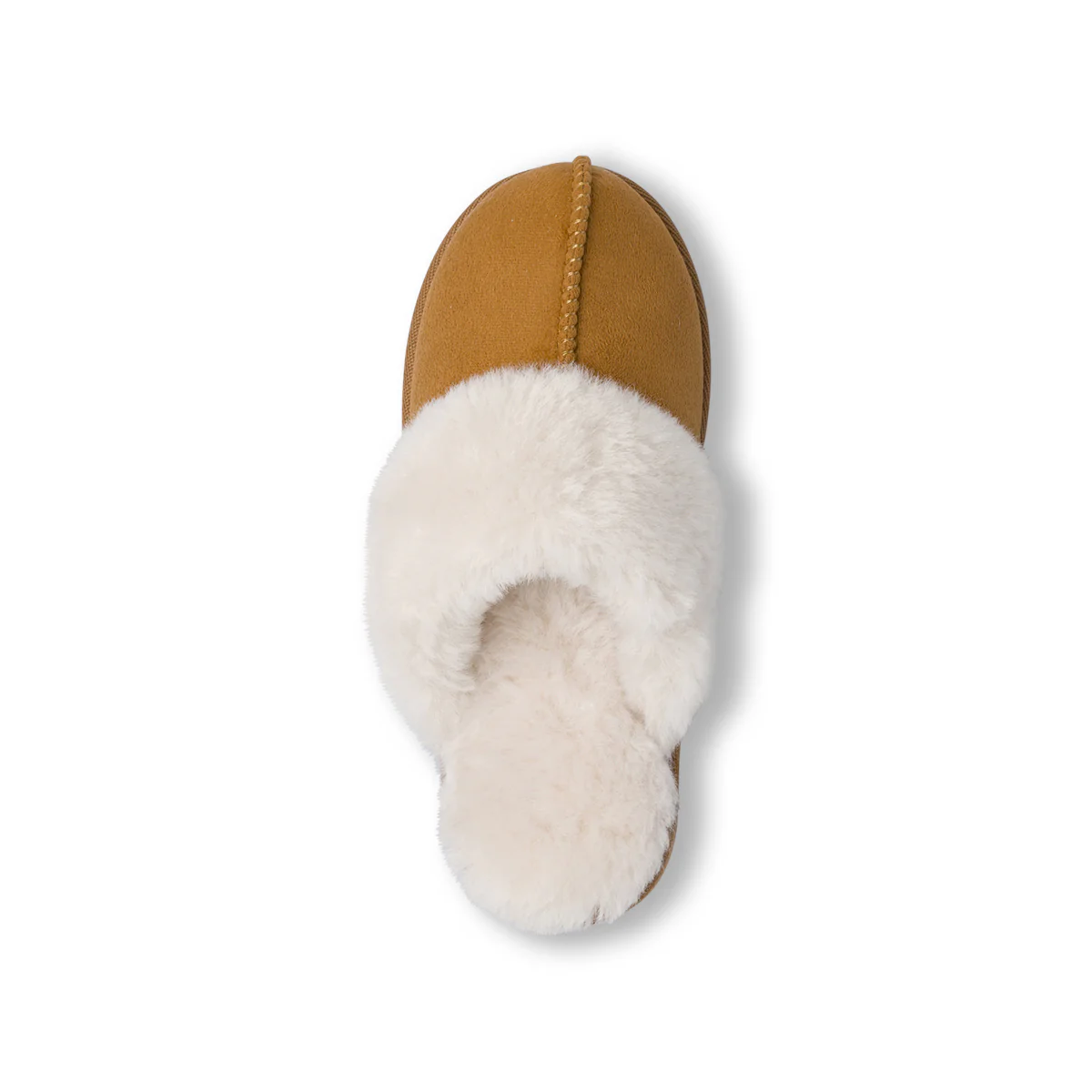 Pantofole ocra da Donna con pelo sintetico Lora Ferres - Image 6