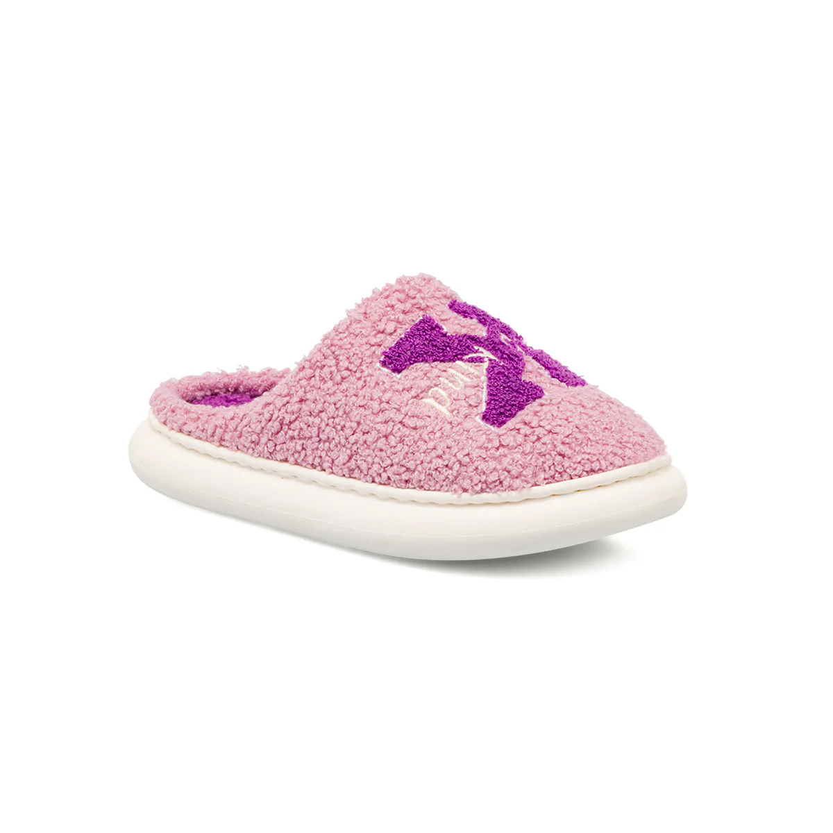 Pantofole rosa da Donna in morbido tessuto Griff - Image 2
