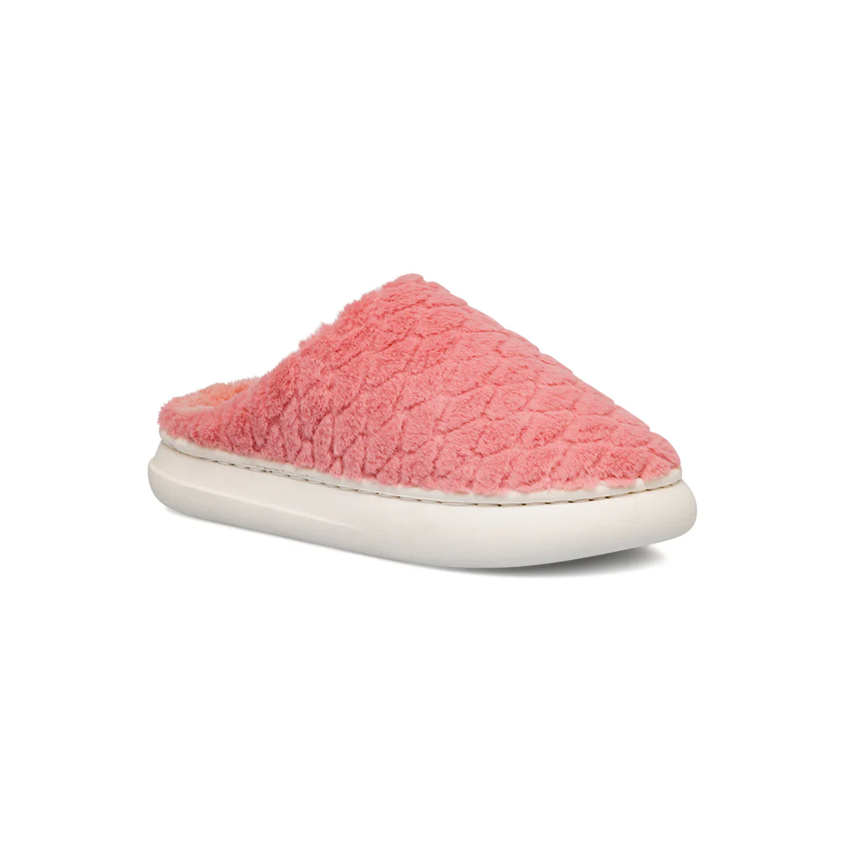 Pantofole rosa da donna in pelliccia sintetica Lora Ferres - Image 2