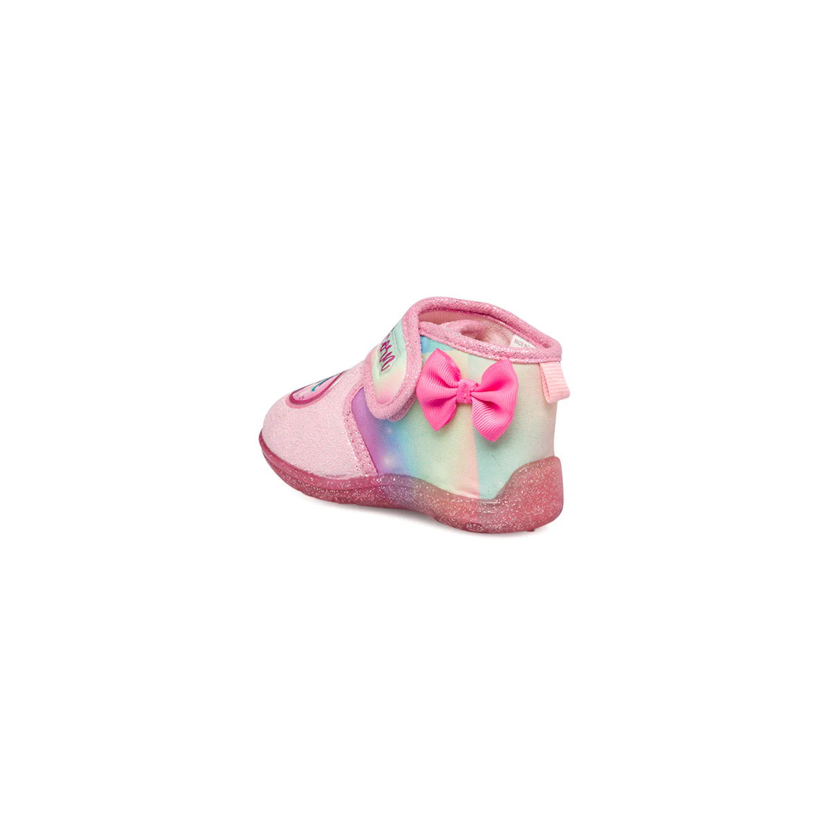 Pantofole rosa glitterate da bambina con stampa Unicorno - Image 3