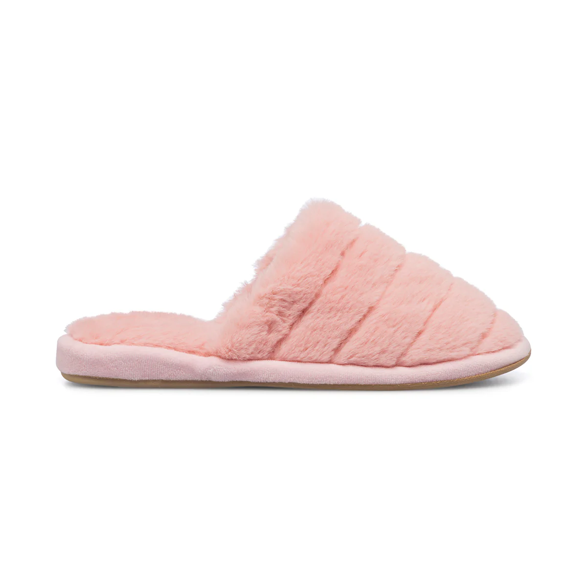 Pantofole rosa in pelliccia da donna Mi@Mi