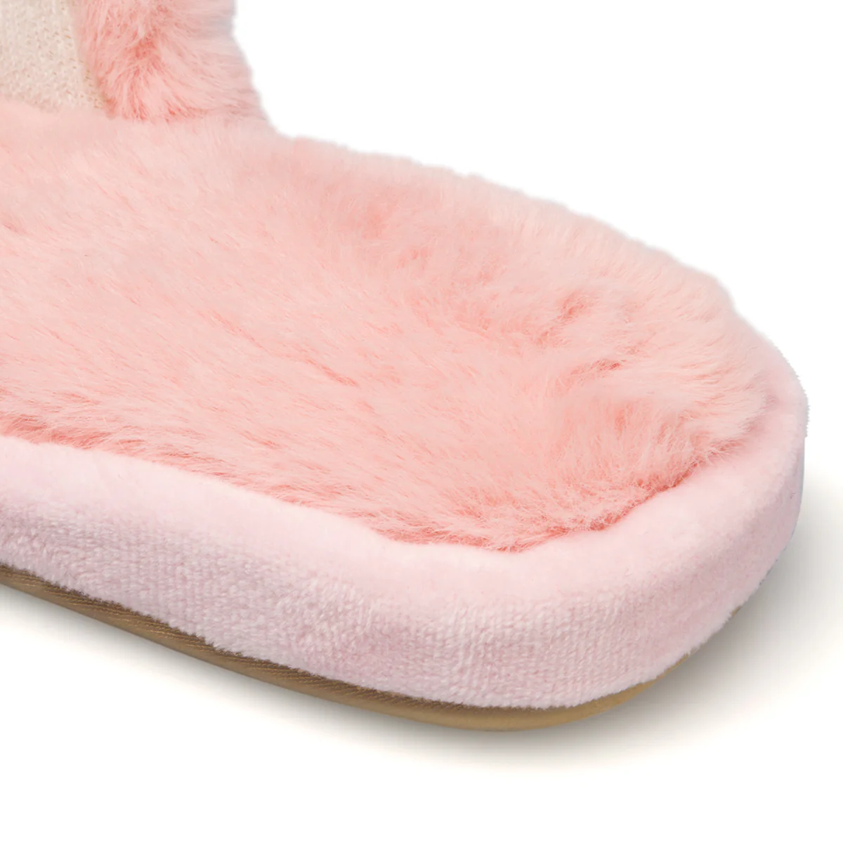 Pantofole rosa in pelliccia da donna Mi@Mi - Image 6