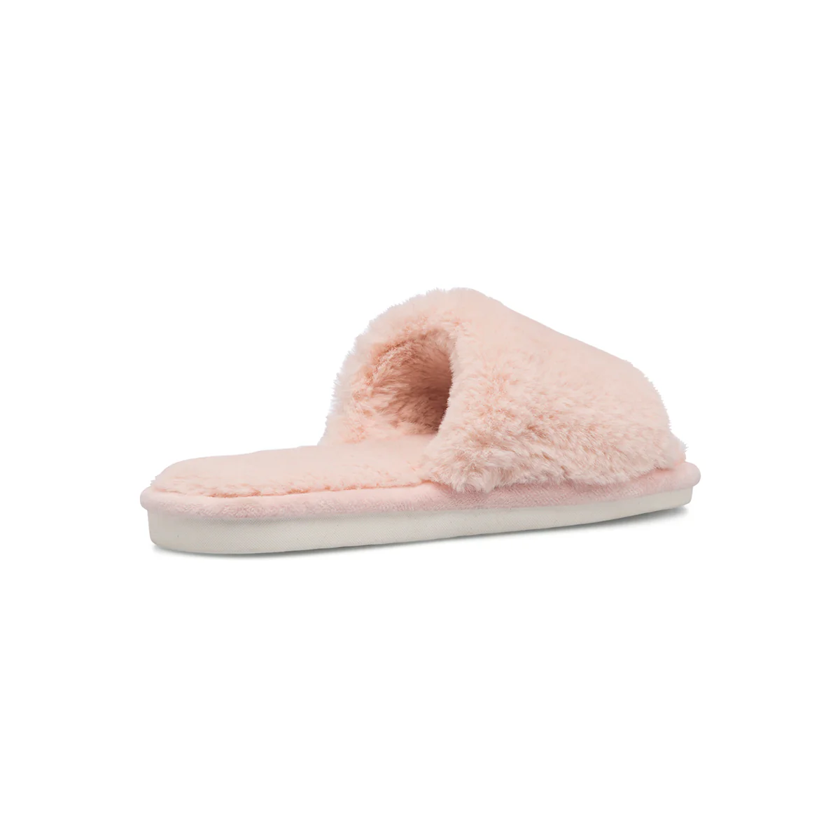 Pantofole rosa in pelliccia da donna Mi@Mi - Image 3