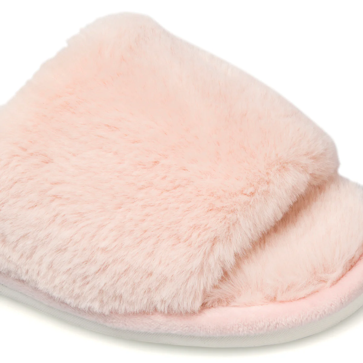 Pantofole rosa in pelliccia da donna Mi@Mi - Image 5