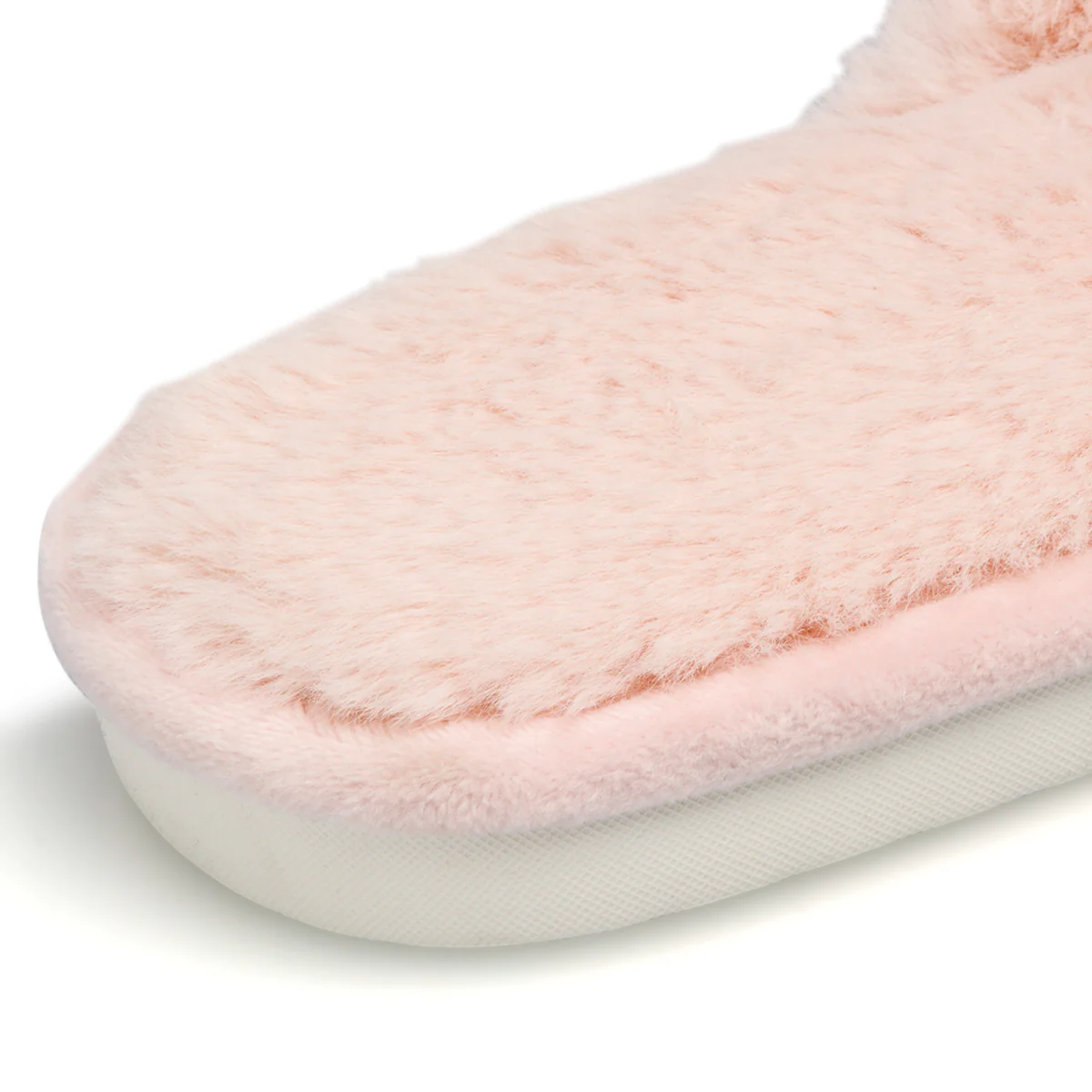 Pantofole rosa in pelliccia da donna Mi@Mi - Image 6