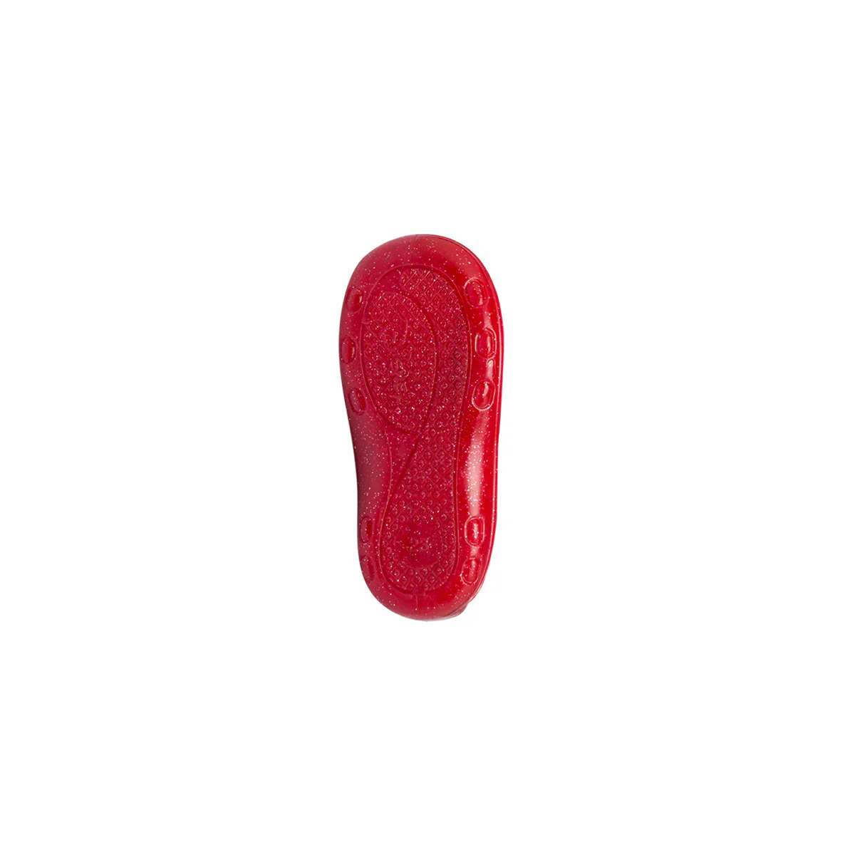 Pantofole rosse da bambina con fiocco laterale e stampa Minnie - Image 4