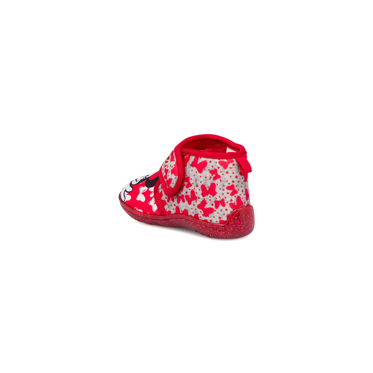 Pantofole rosse da bambina con stampa Minnie - Image 3