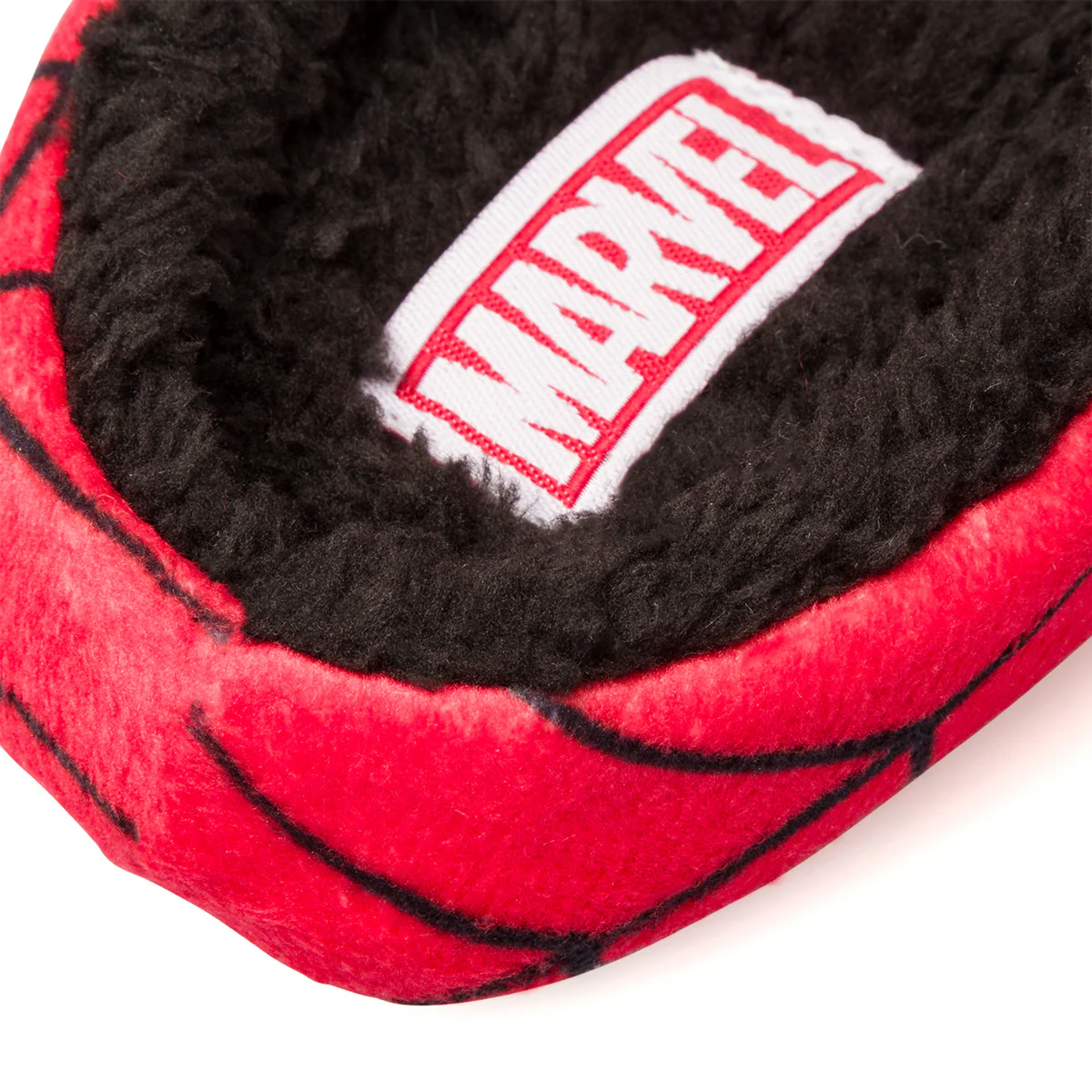 Pantofole rosse da bambino con maschera di Spiderman - Image 6