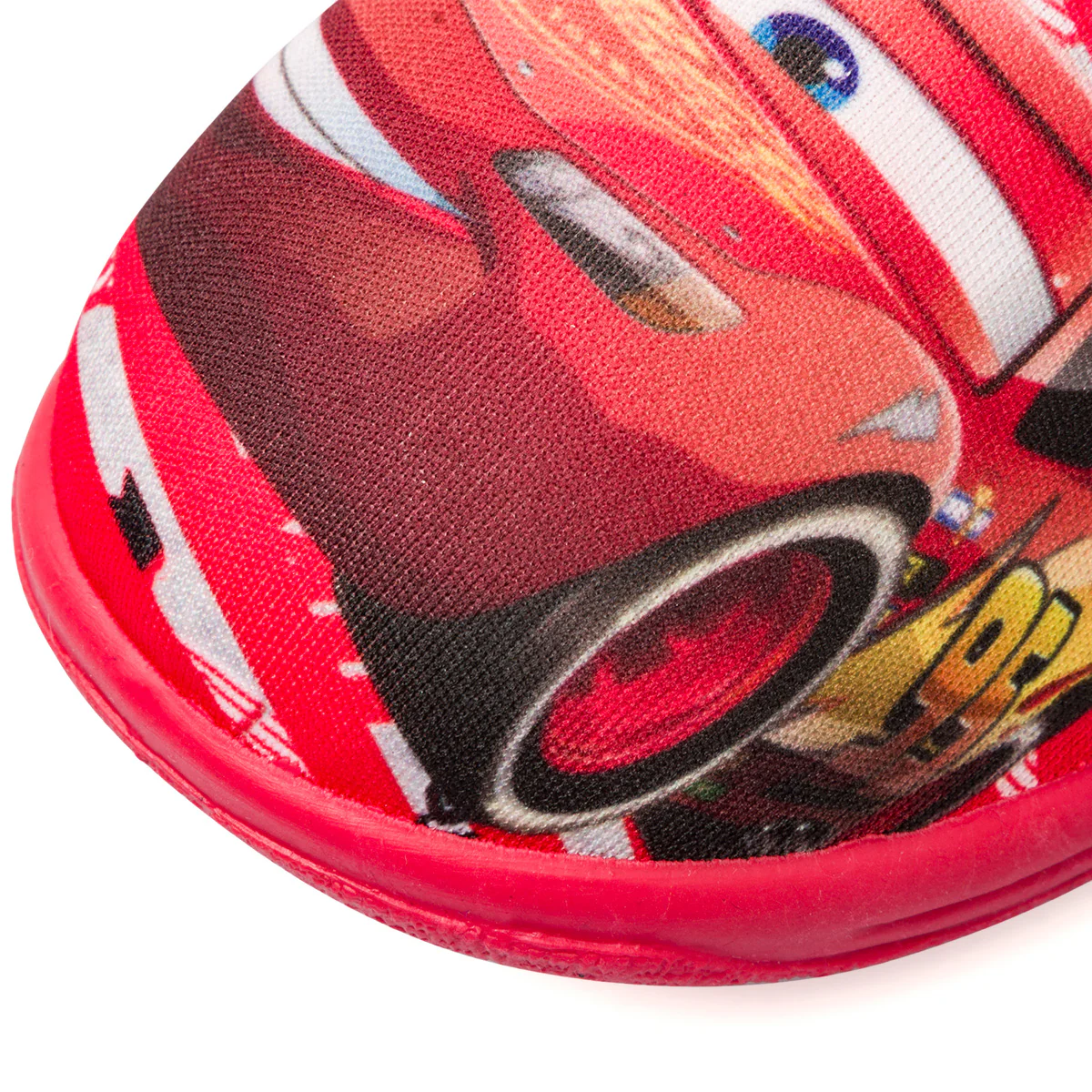 Pantofole rosse da bambino con stampa Cars Saetta McQueen - Image 5